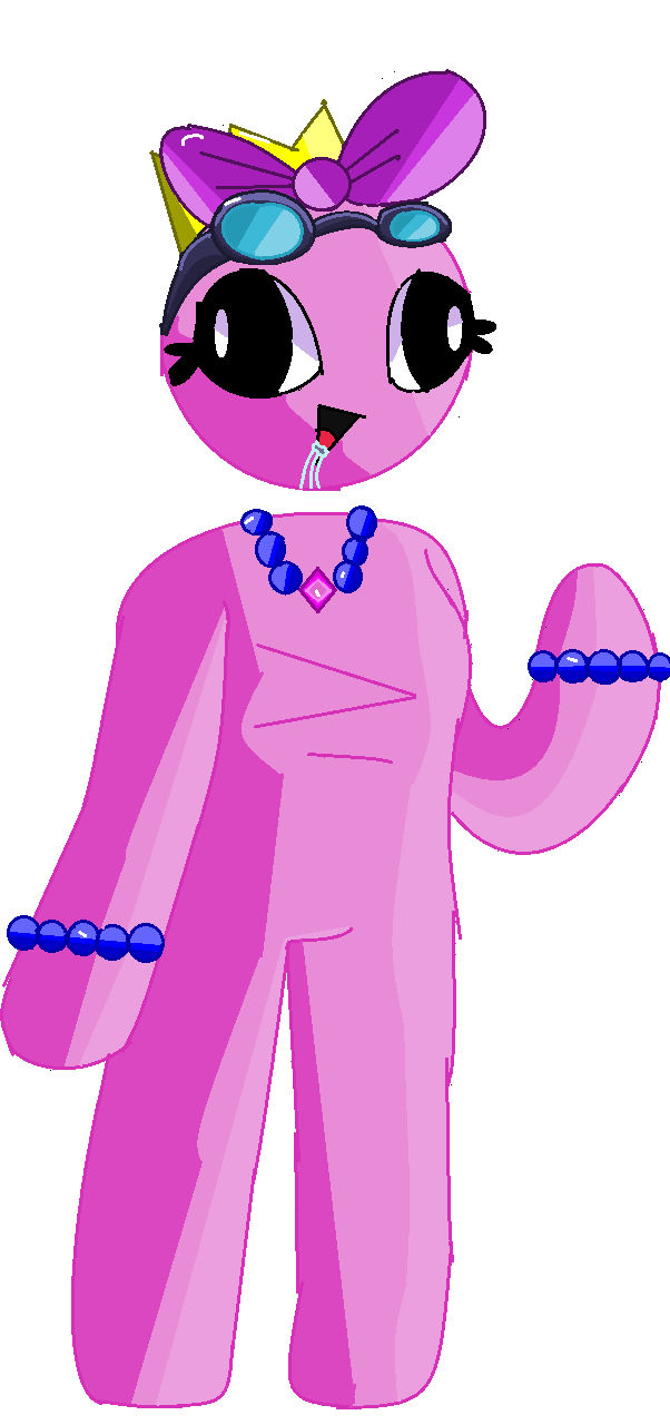 Pink Rainbow Friends ((New Look)) by amongus669 on DeviantArt, rainbow  friends pink png 