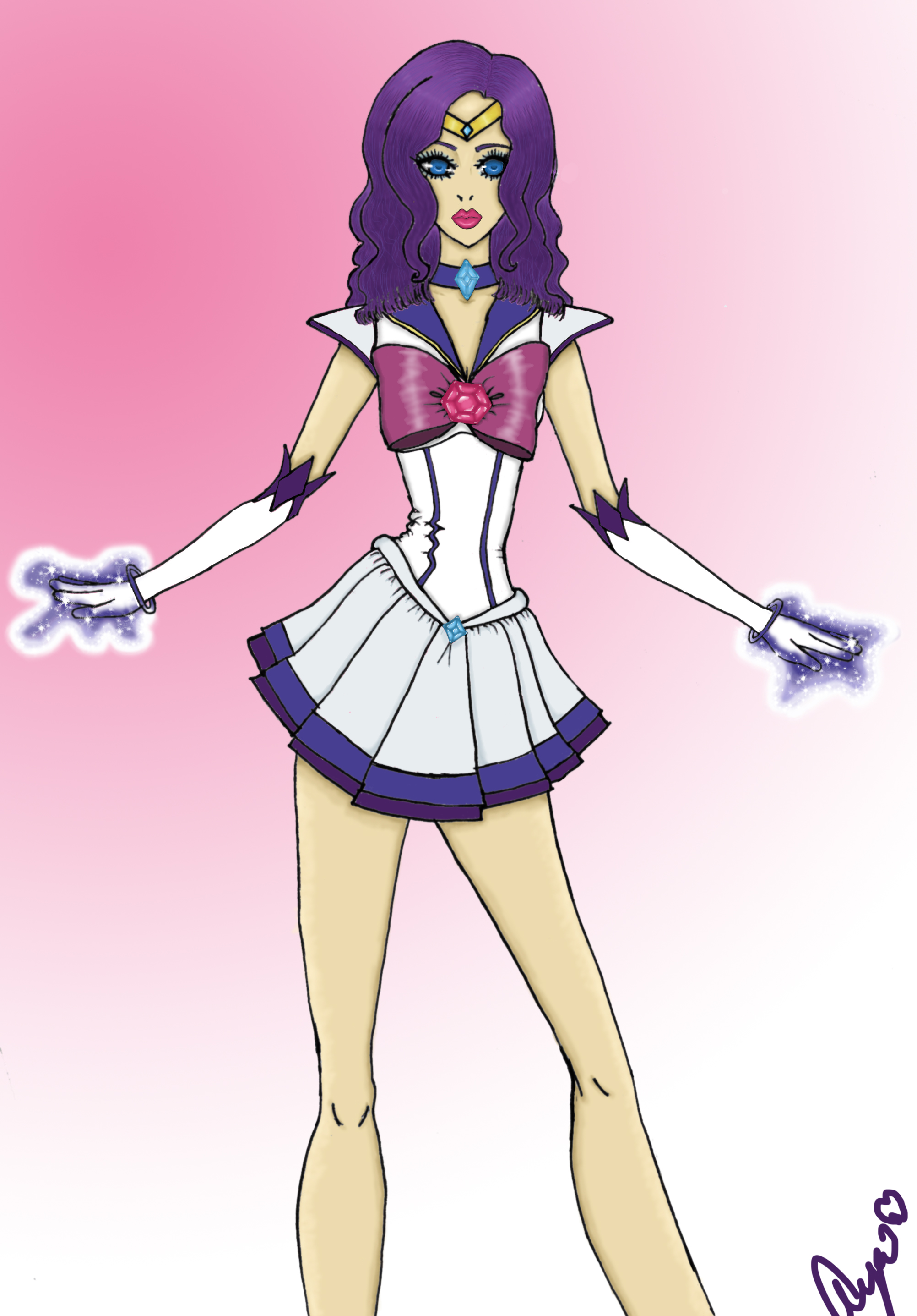 Sailor Rarity-My Little Sailor Senshi