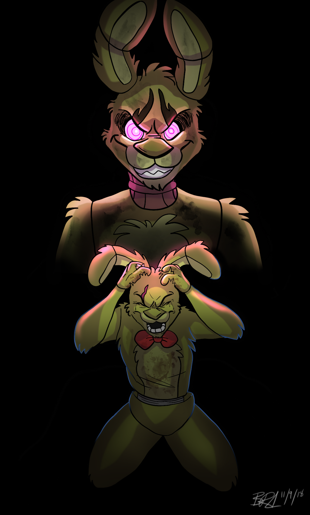 Spring Trap Comic Springtrap and Deliah contest entry by BrerRabbitOne on DeviantArt