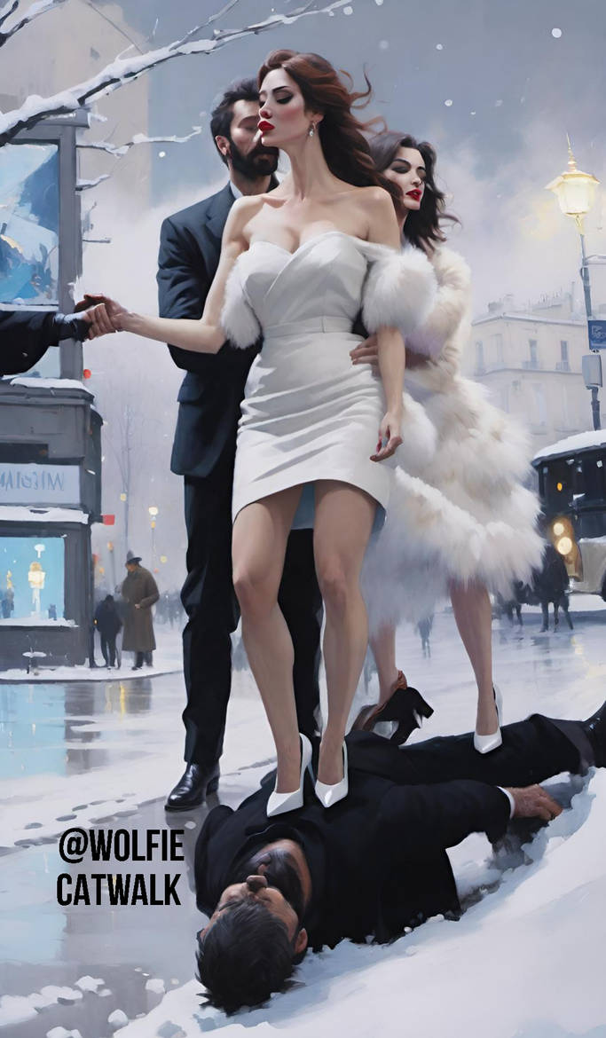 Human Rug Guy TRAMPLING HUMAN CARPET ON THE FROSTY STREETS by WolfieCatwalk on DeviantArt