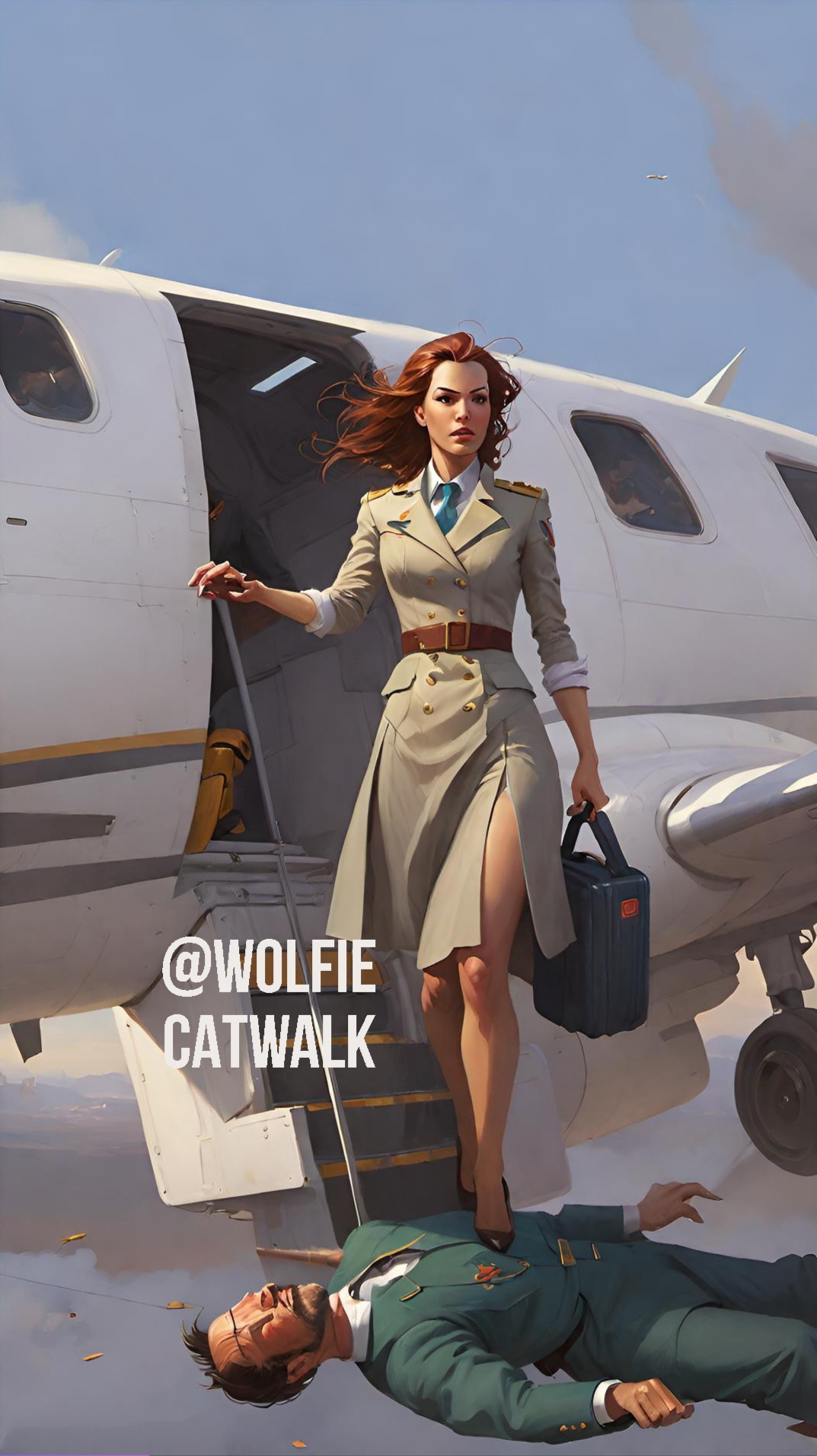 THE FLIGHT ATTENDANTS' RUG by WolfieCatwalk on DeviantArt