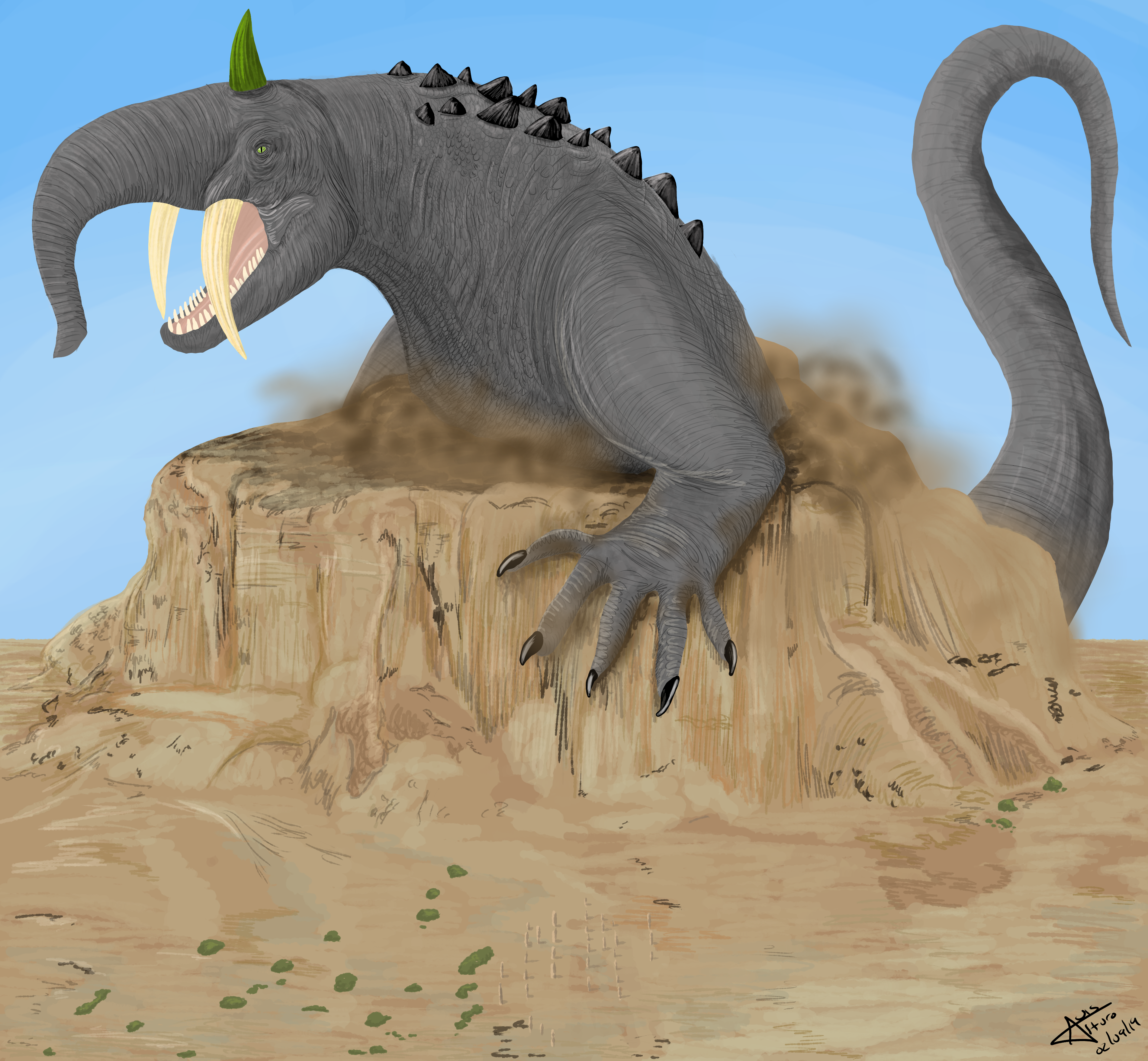 TITANUS MOKELE MBEMBE monsterverse by tyrantolizard54 on DeviantArt