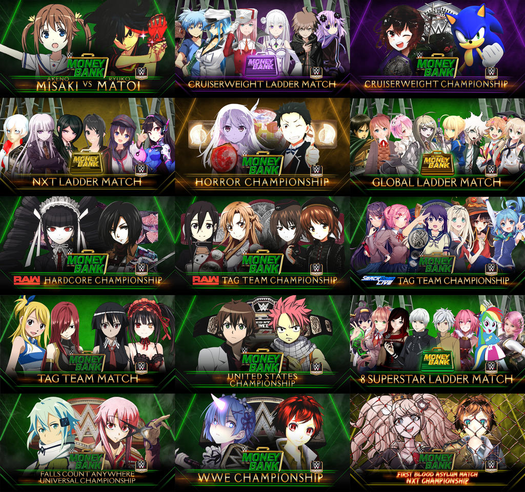 WWE MITB Full Match Card by SweetSatou on DeviantArt