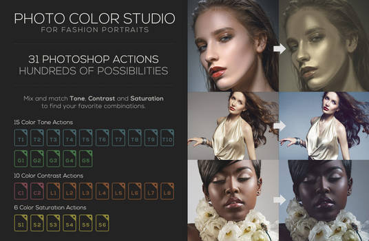 Photo Color Studio - Photoshop Actions