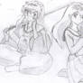 Inuyasha and Kagome :3