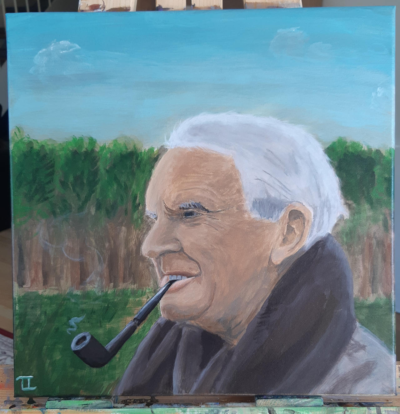 J.R.R. Tolkien by torben966 on DeviantArt