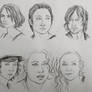 TWD character sketches