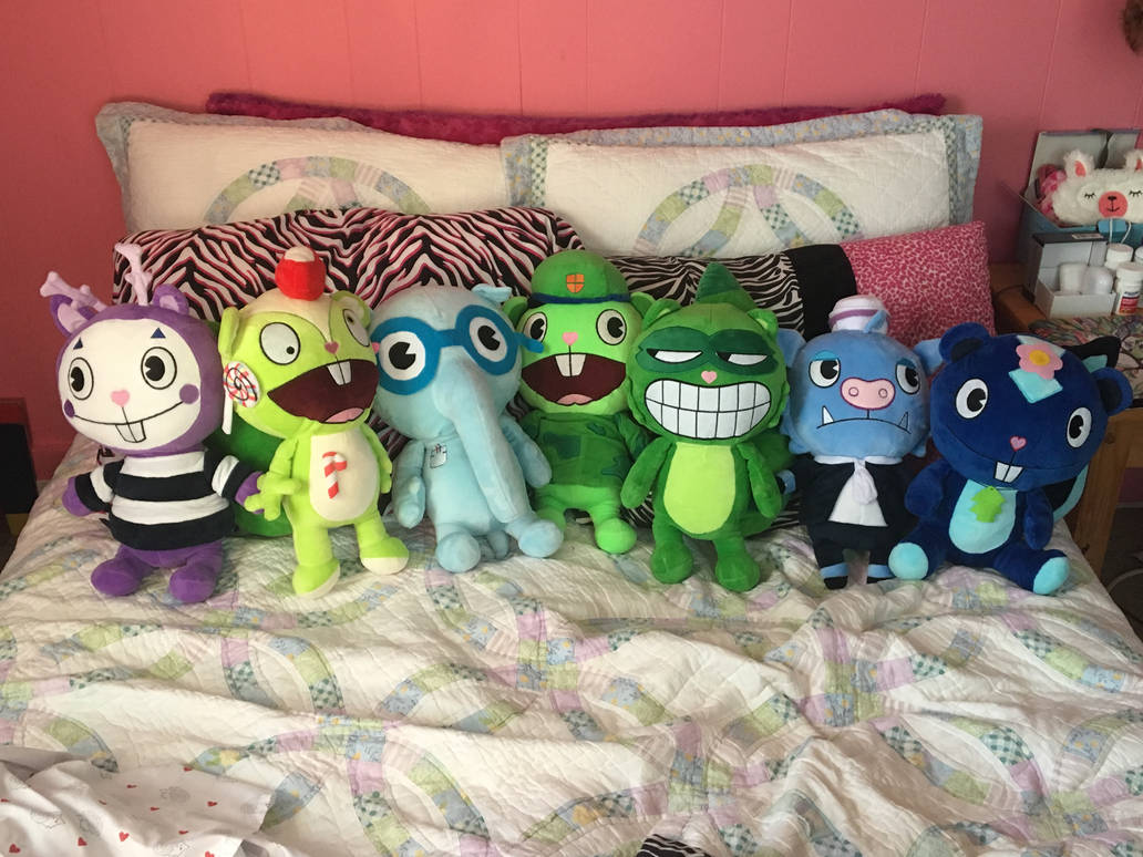 small HTF plushie collection by LunaKittyfox on DeviantArt