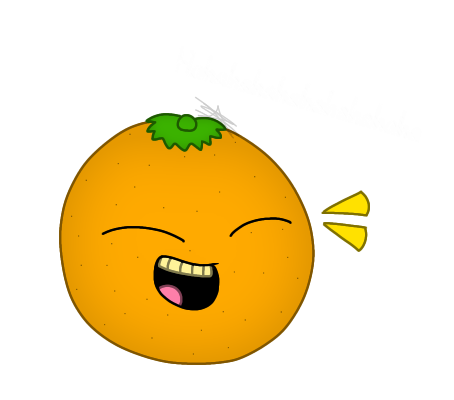 Enoing Annoying Orange by LunaKittyfox on DeviantArt