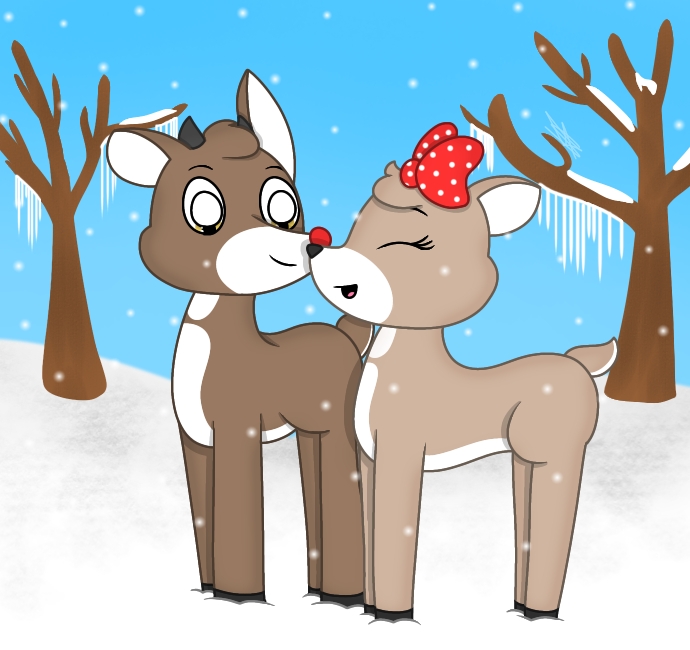 Clarice Rudolph Vector Rudolph and Clarice by LunaKittyfox on DeviantArt