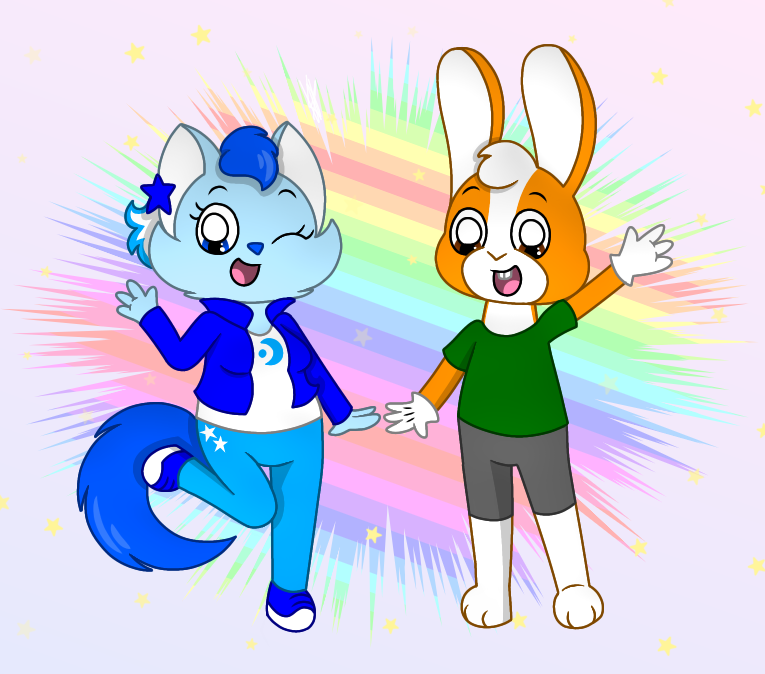 Luna n Deev by LunaKittyfox on DeviantArt