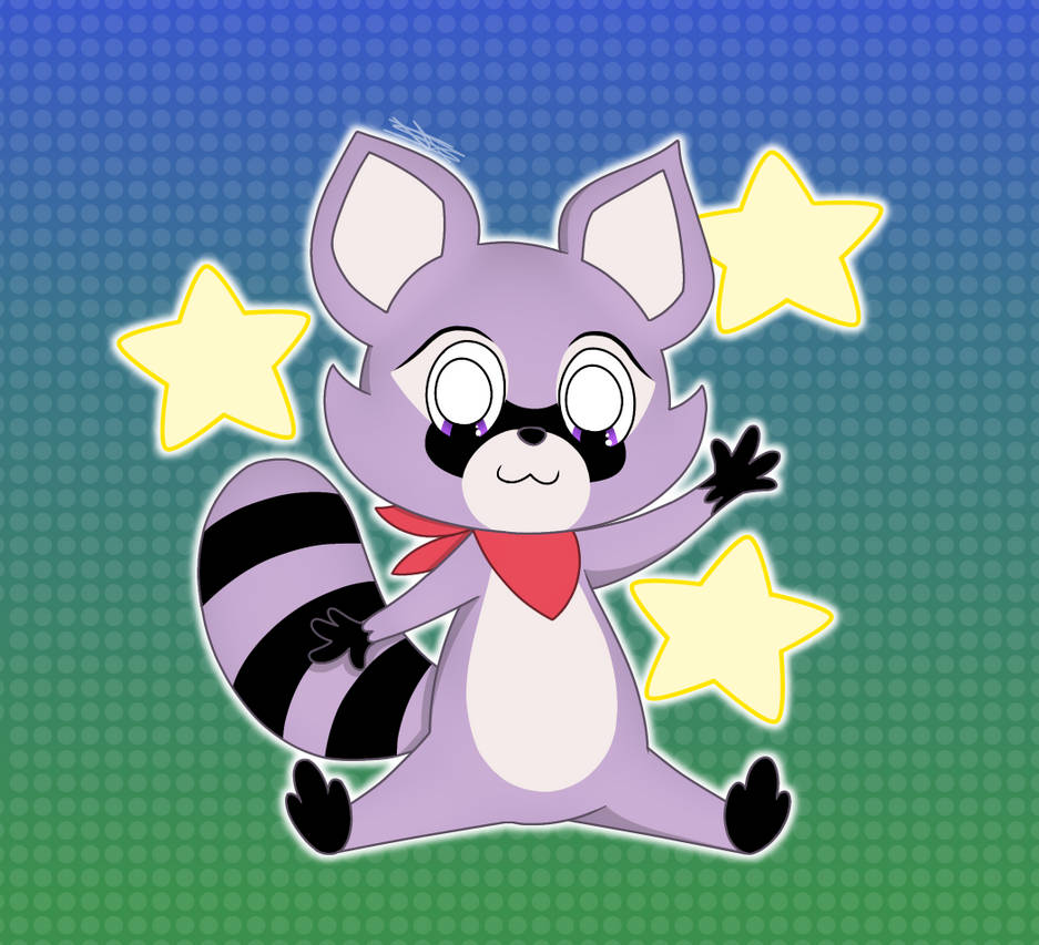 Rambley the Raccoon by LunaKittyfox on DeviantArt