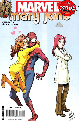 MARVEL LOATHES MARY JANE