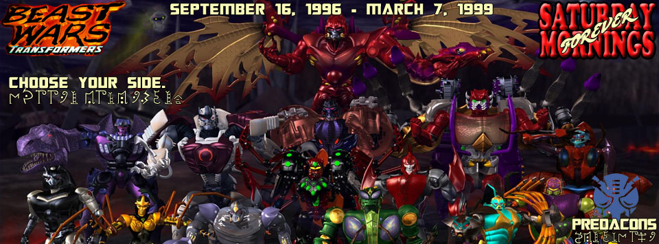 SATURDAY MORNINGS FOREVER: BEAST WARS PREDACONS