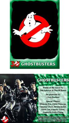 GHOSTBUSTERS 30TH ANNIVERSARY TRADING CARDS 1