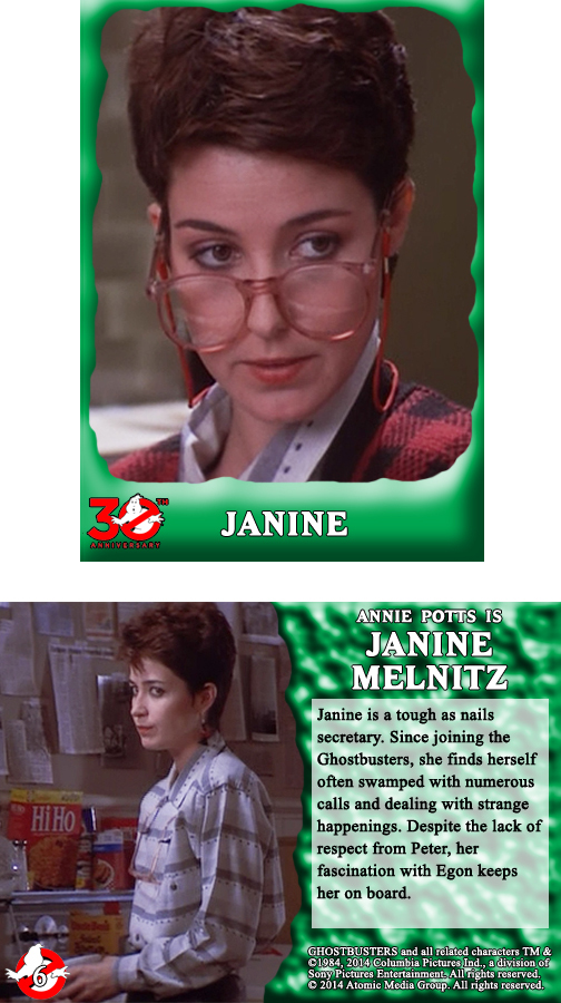 GHOSTBUSTERS 30TH ANNIVERSARY TRADING CARDS 6 by WOLVERINE25TH on