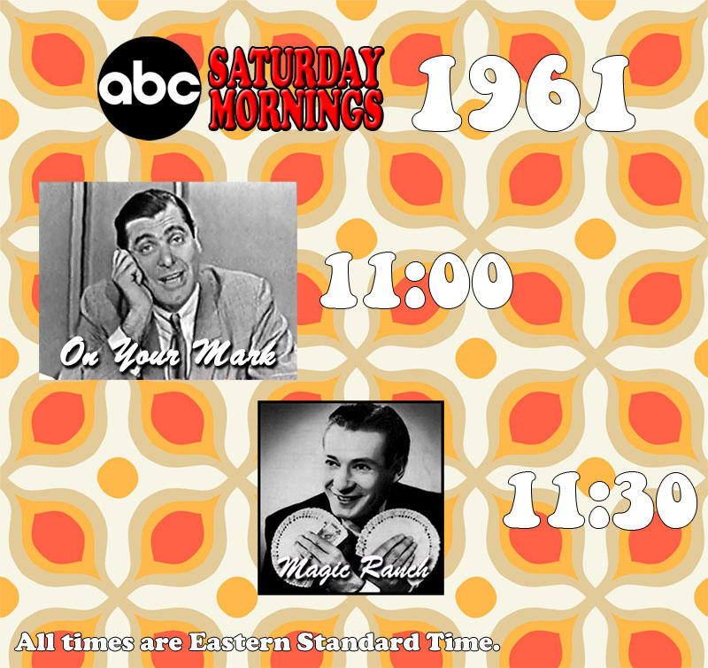 SATURDAY MORNINGS FOREVER: ABC SEPTEMBER 23*, 1961 by WOLVERINE25TH on ...