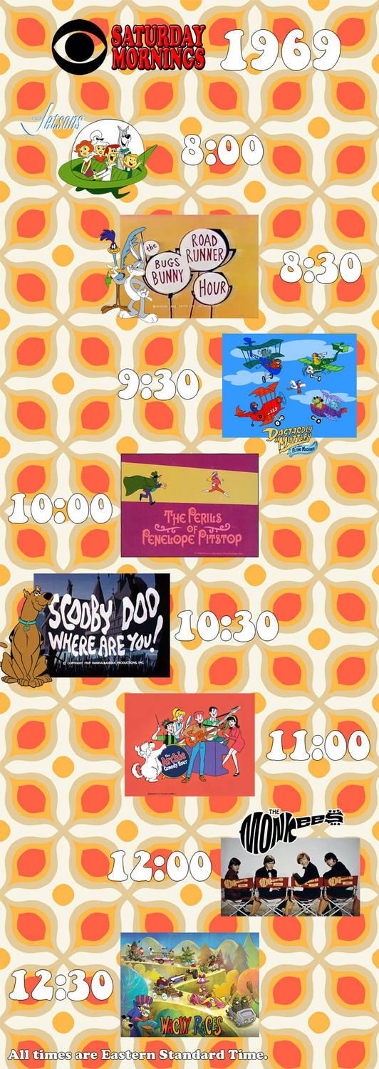 SATURDAY MORNINGS FOREVER: CBS SEPTEMBER 13, 1969 by WOLVERINE25TH on ...