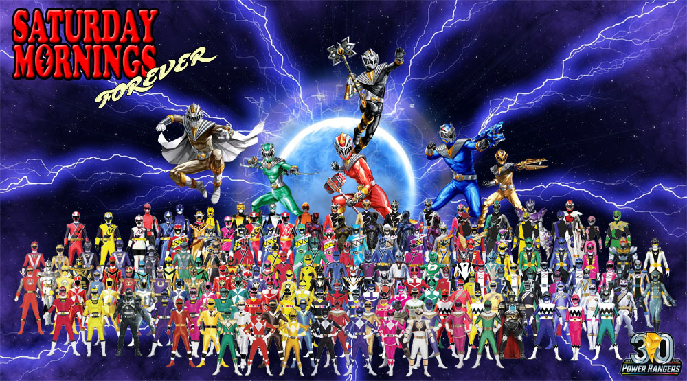 SATURDAY MORNINGS FOREVER: POWER RANGERS 30TH by WOLVERINE25TH on ...
