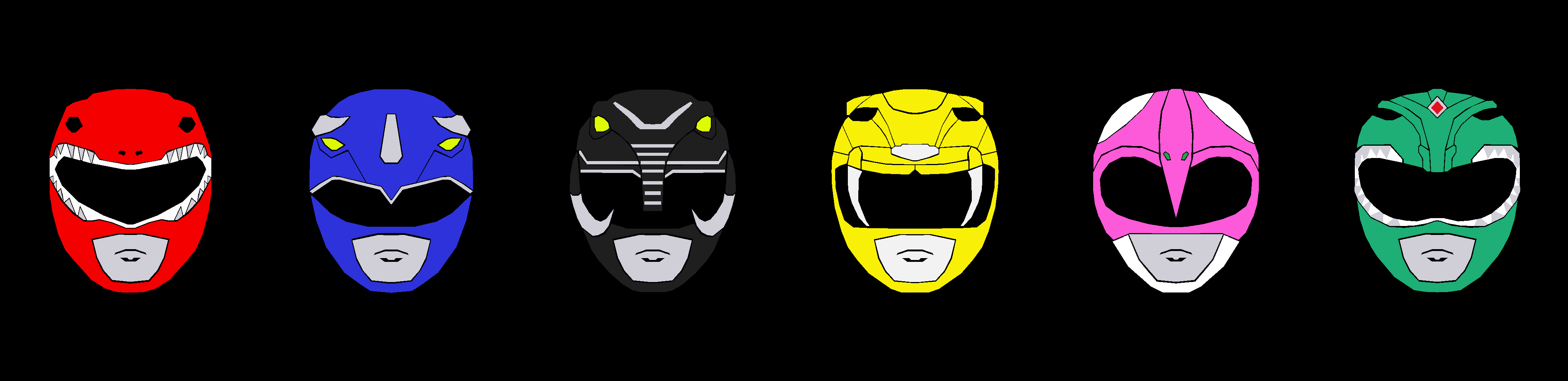 Kyoryu Sentai Zyuranger Mighty Morph Power Rangers by J-Rider1995 on ...
