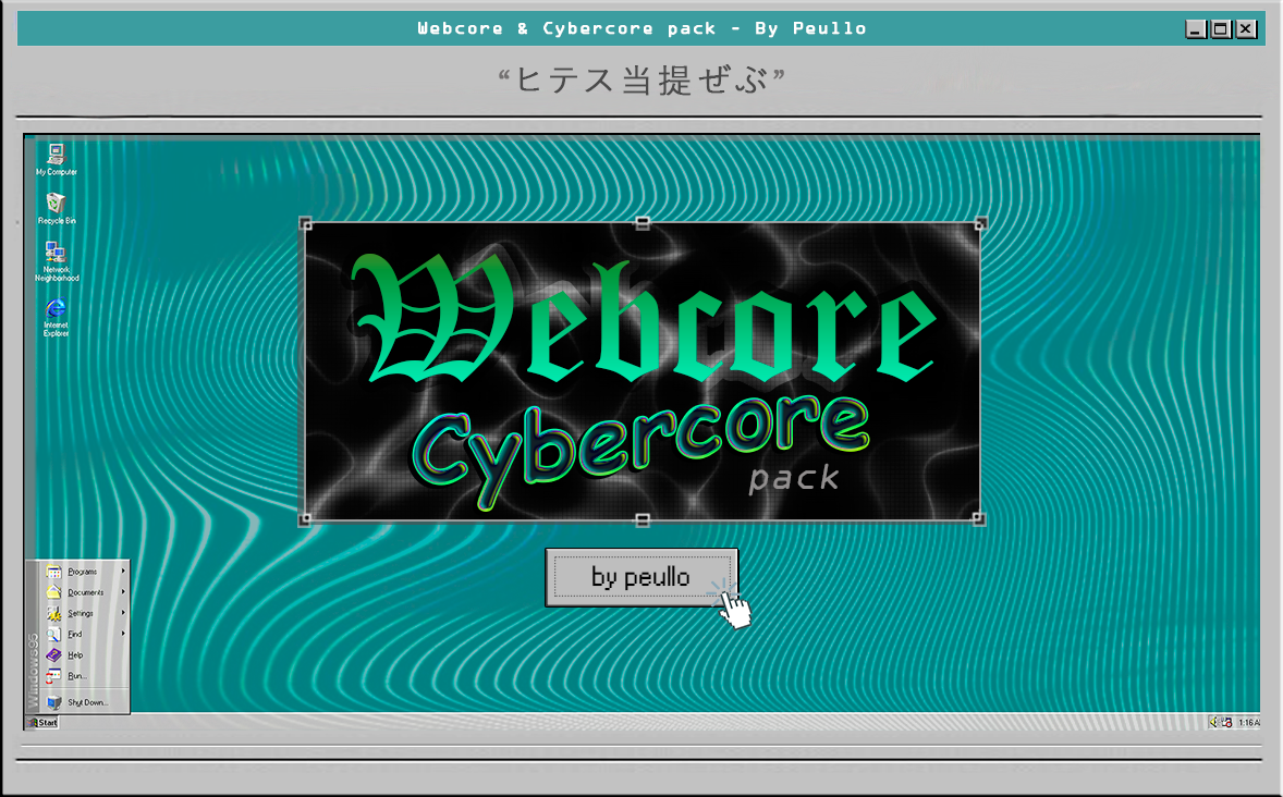 Webcore and Cybercore pack by peullo by peullo on DeviantArt