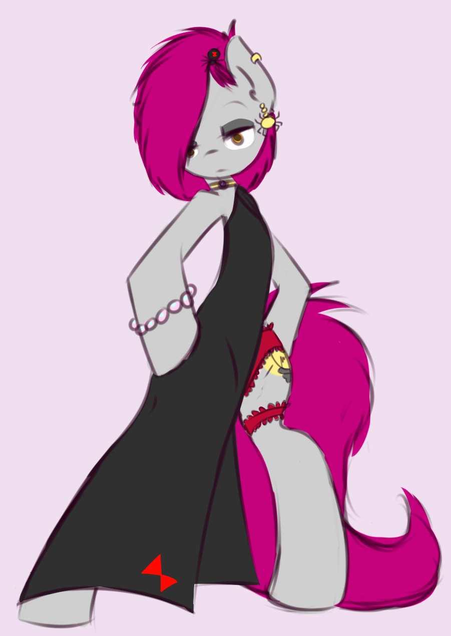 Kryptfoal Prom Dress