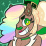 Rainbow Moo Icon