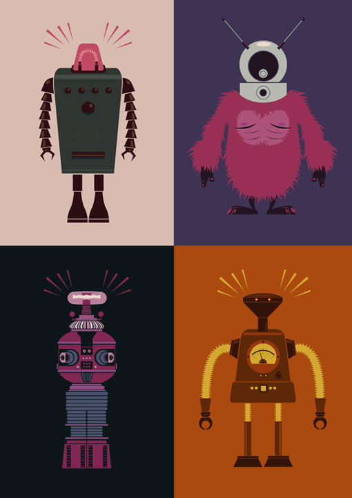 Robot Table Deviantart Robots by jamesgilleard on DeviantArt