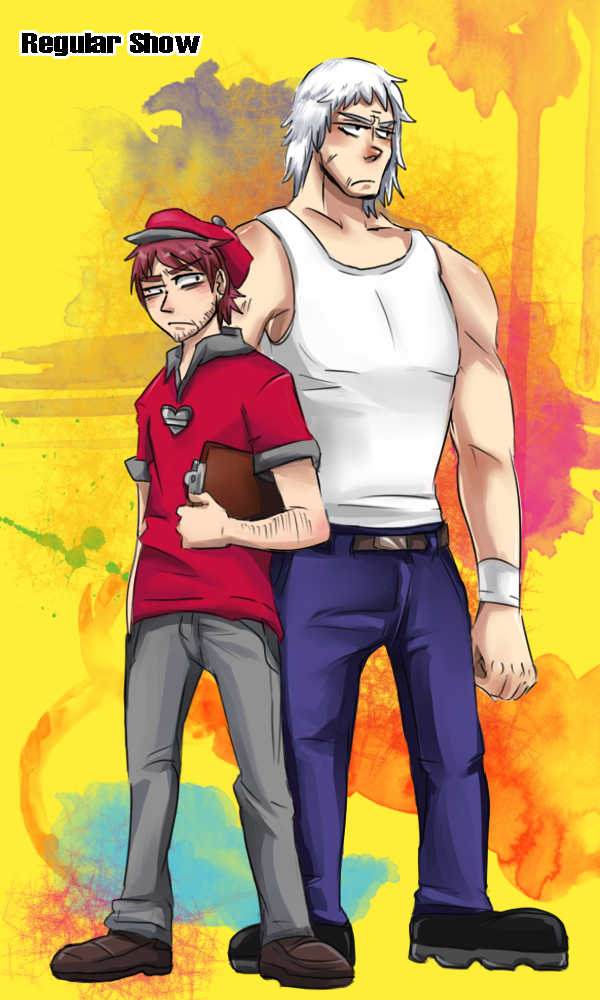 Regular Show Benson And Skips By Gan 91003 On Deviantart