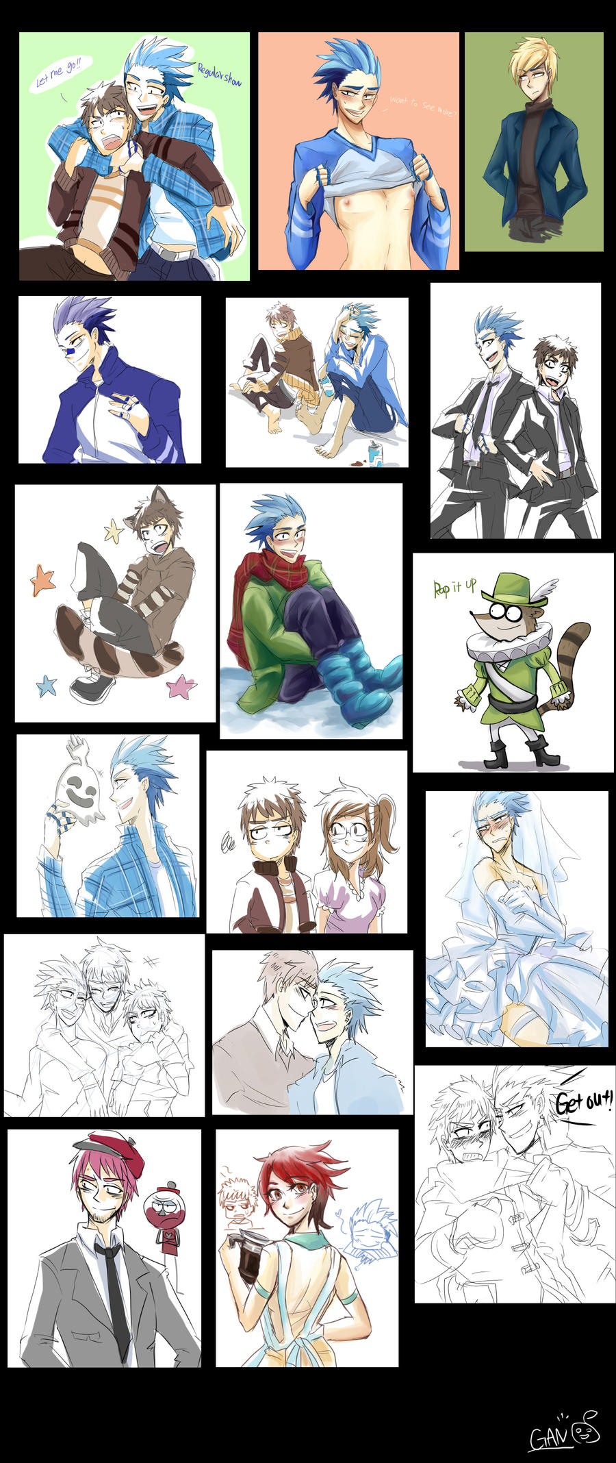 Regular Show-Humanized