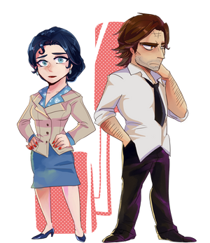 Bigby and snow