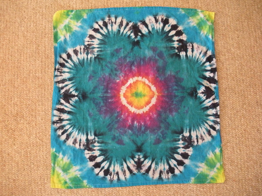 Tie Dye Flower