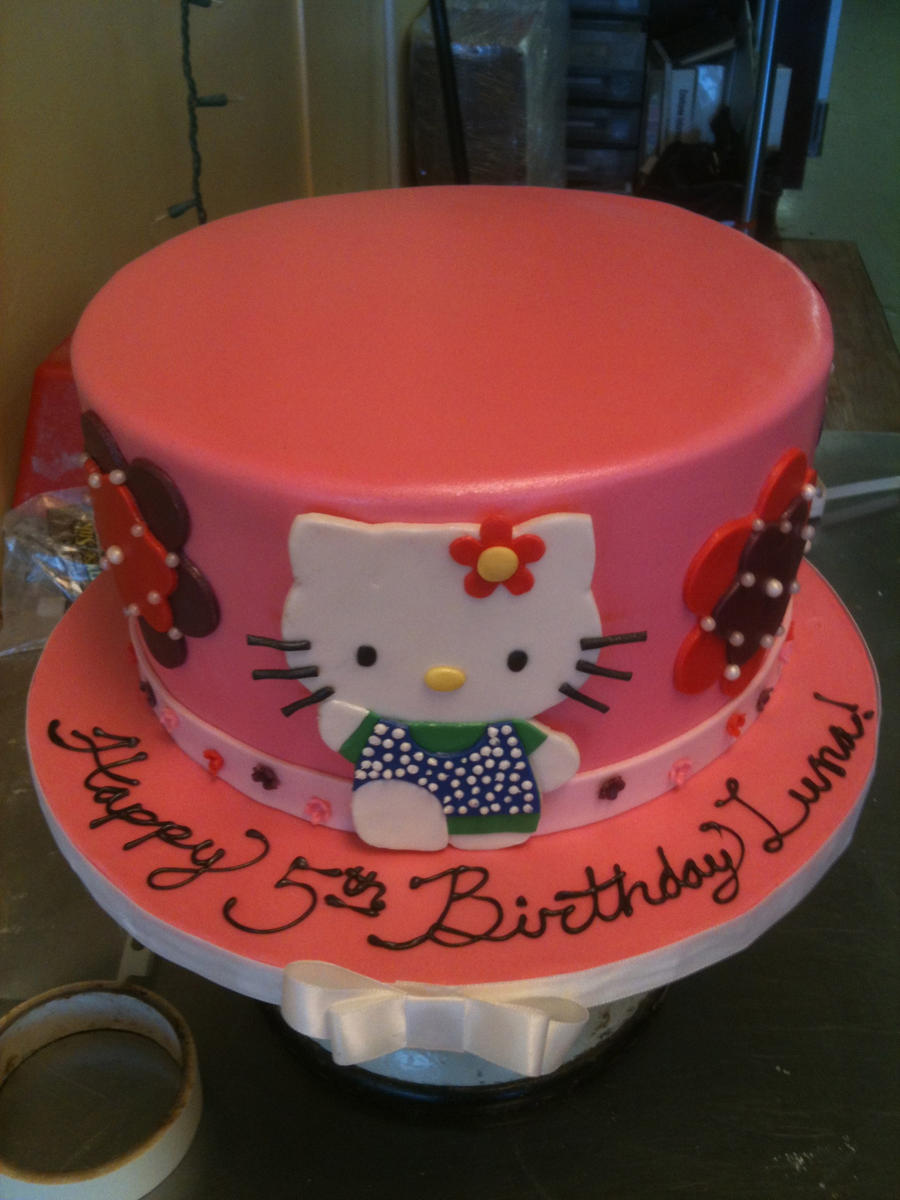 Pretty Pink Hello Kitty Cake By Spudnuts On Deviantart Pretty Pink Hello Kitty Cake By Spudnuts On Deviantart