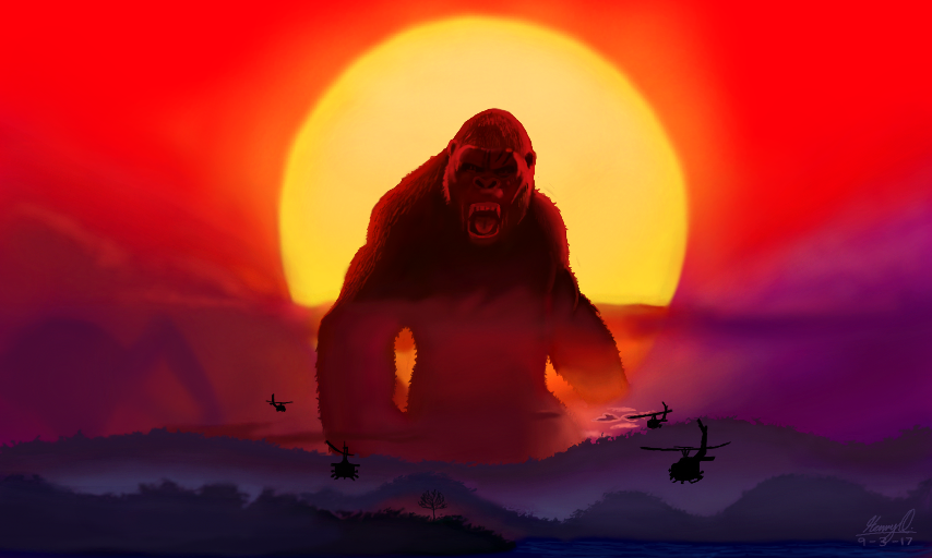 Kong Skull Island By Weaponx Art On Deviantart