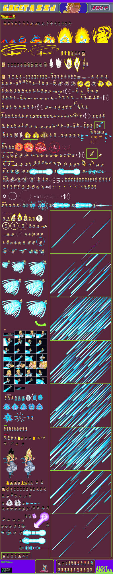 Sprite zamasu/zamasu gattai (recolor!) by orumai on DeviantArt