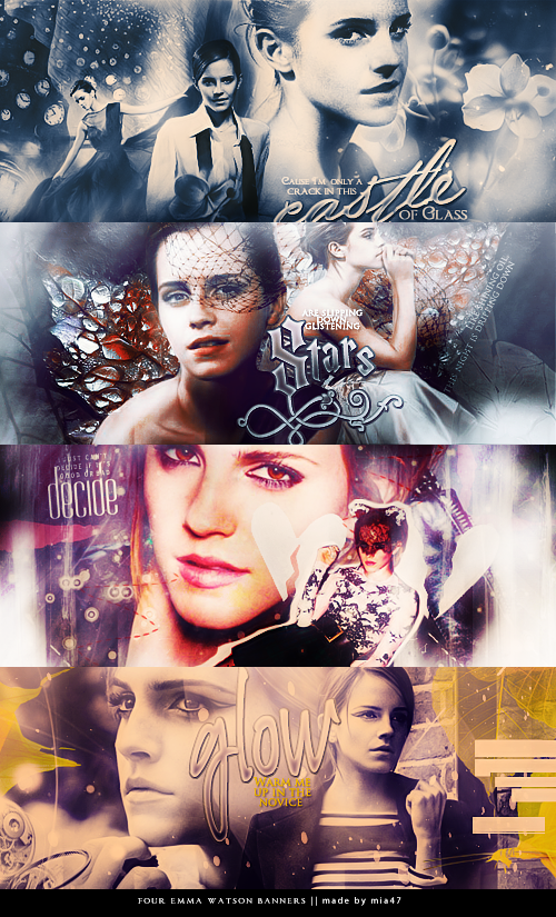 EMMA WATSON banners