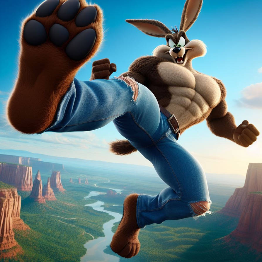 Wile E coyote 6 by Wargumon on DeviantArt