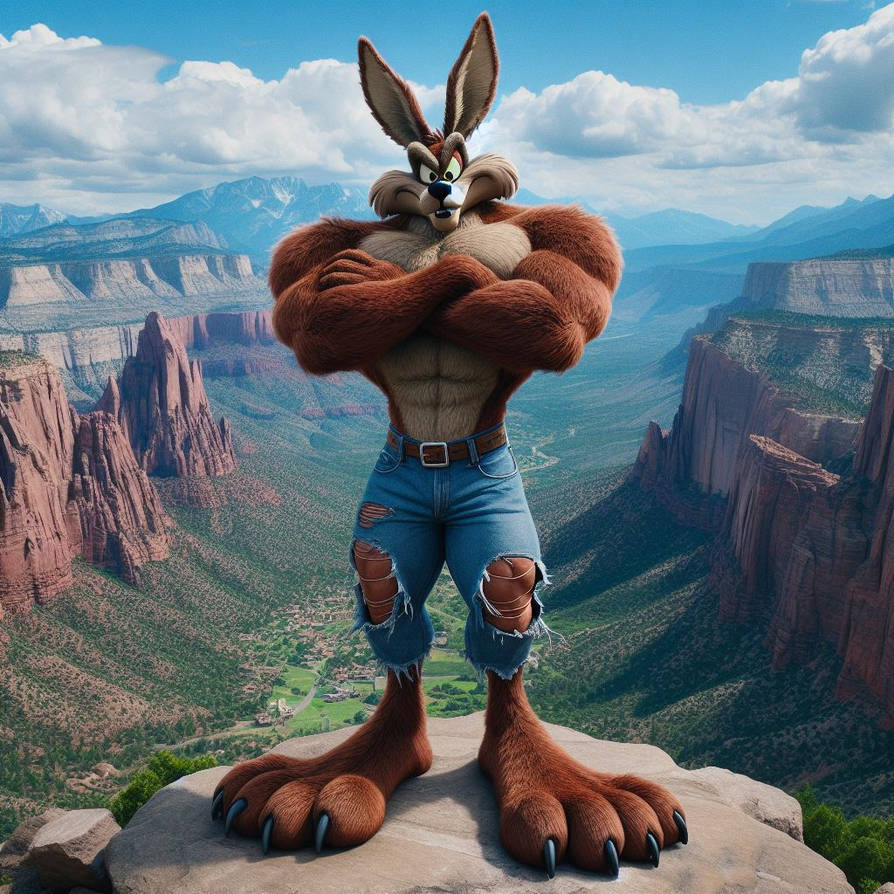 Wile E coyote 11 by Wargumon on DeviantArt