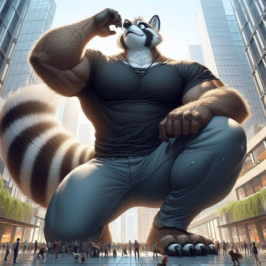 raccoon 823 by Wargumon on DeviantArt