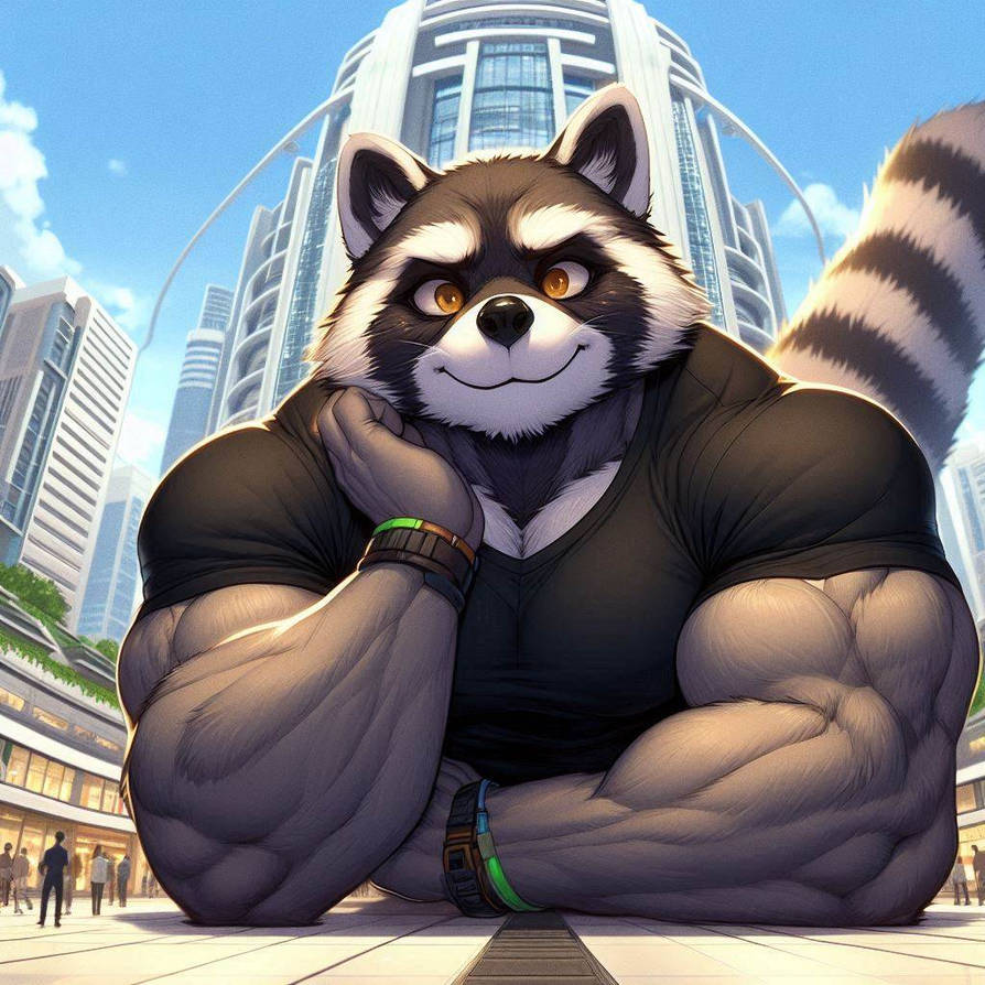 raccoon 883 by Wargumon on DeviantArt