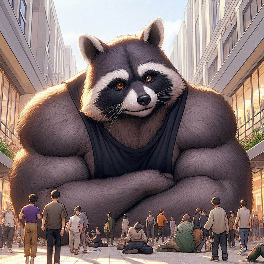 raccoon 889 by Wargumon on DeviantArt
