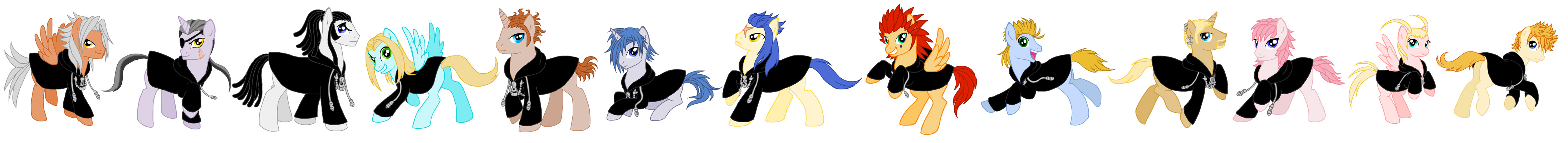 Organisation XIII Ponies