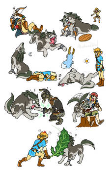 Wolf Link Chaos 10th Anniverasy (Botw Edition)