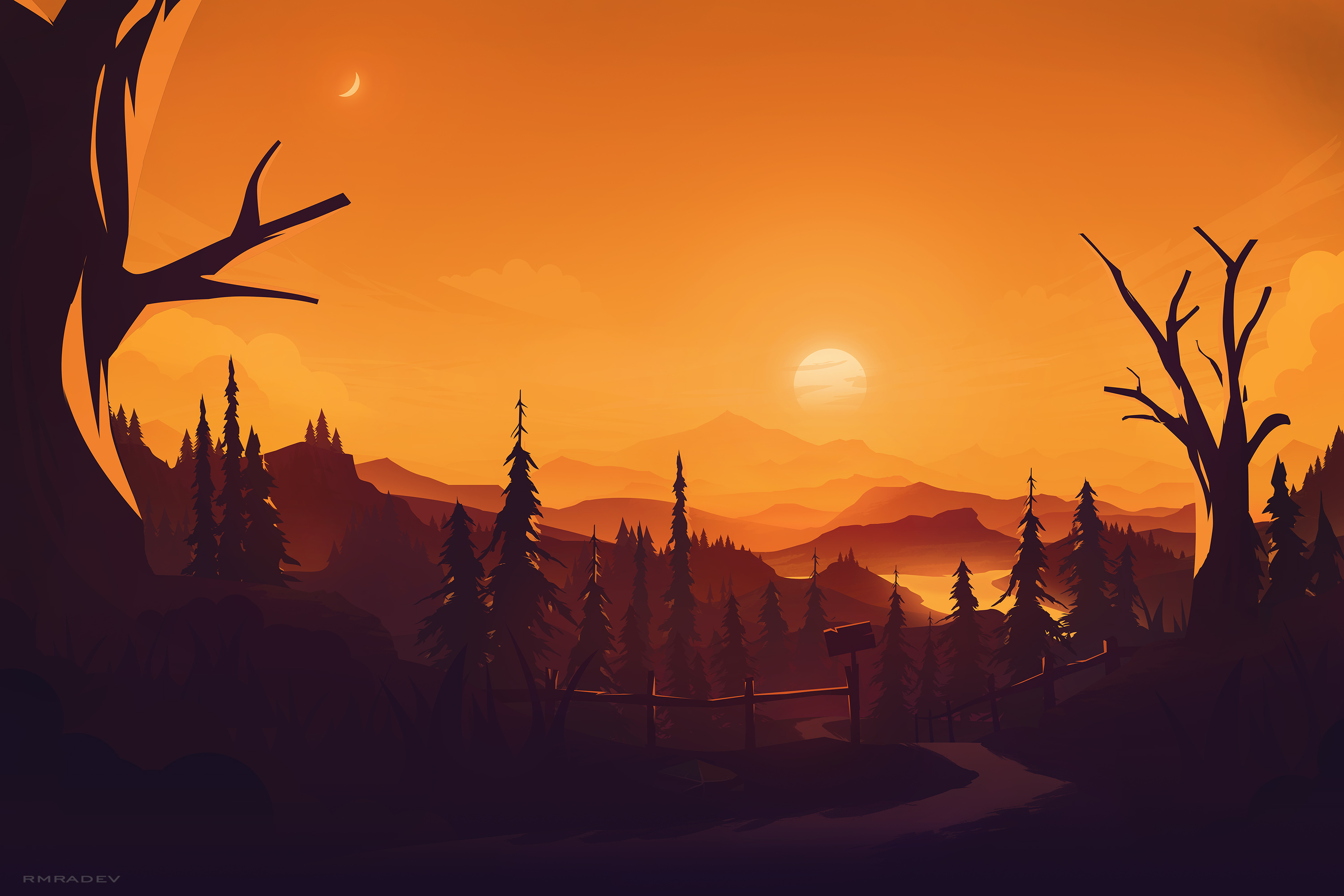 Bitmap Sunset Sunset by rmRadev on DeviantArt