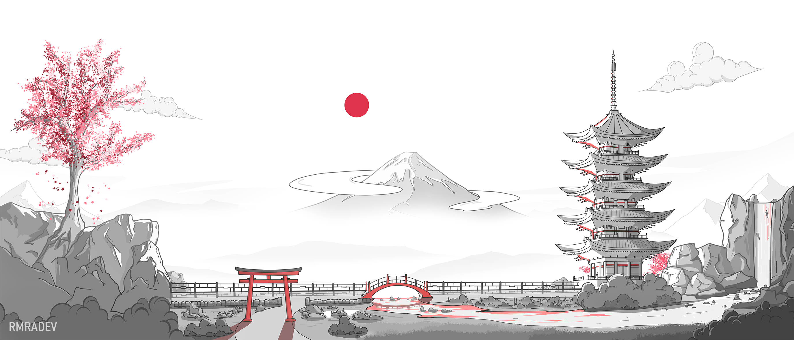 Japan inspired commission