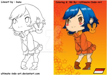 Coloring Chibi Anime