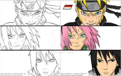 Coloring Team 7 Reunion