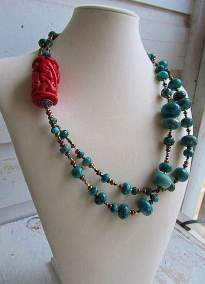 Statement Turquoise Necklace