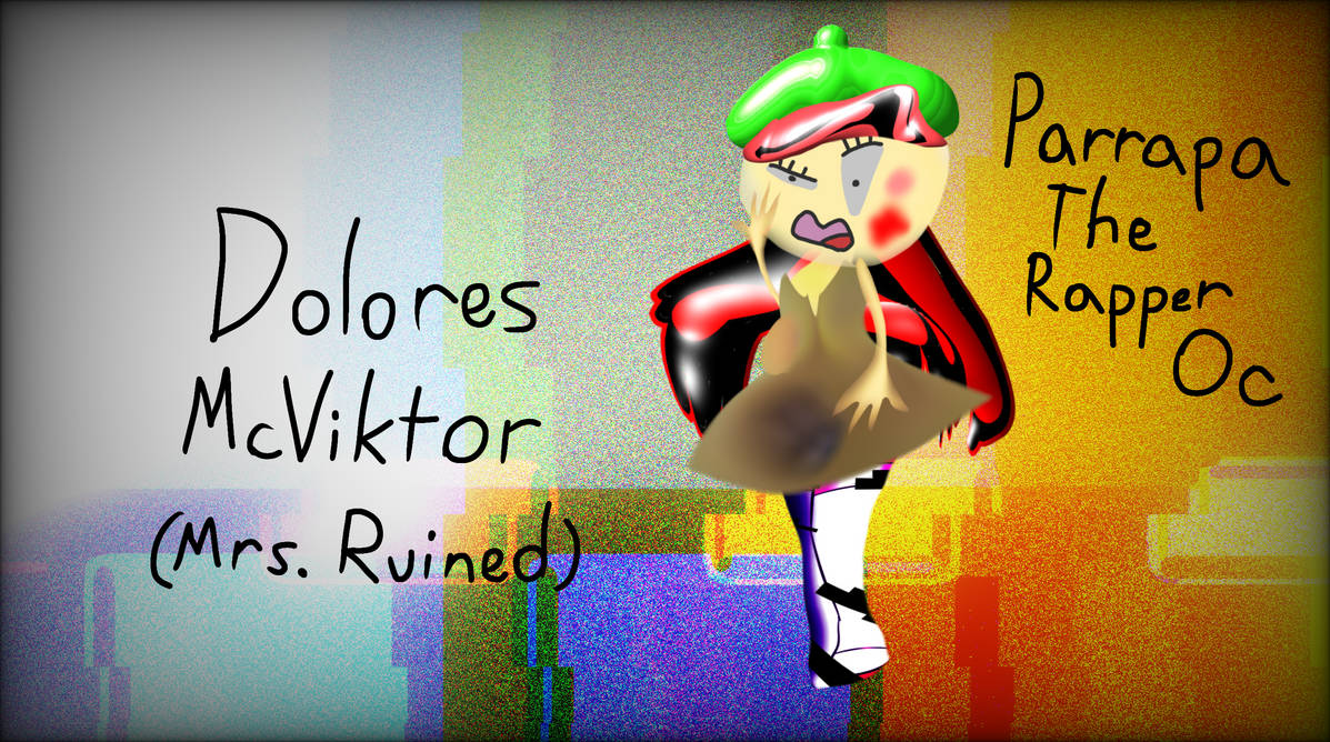 Parrapa The Rapper Oc - Dolores McViktor by VictorCalavera12 on DeviantArt