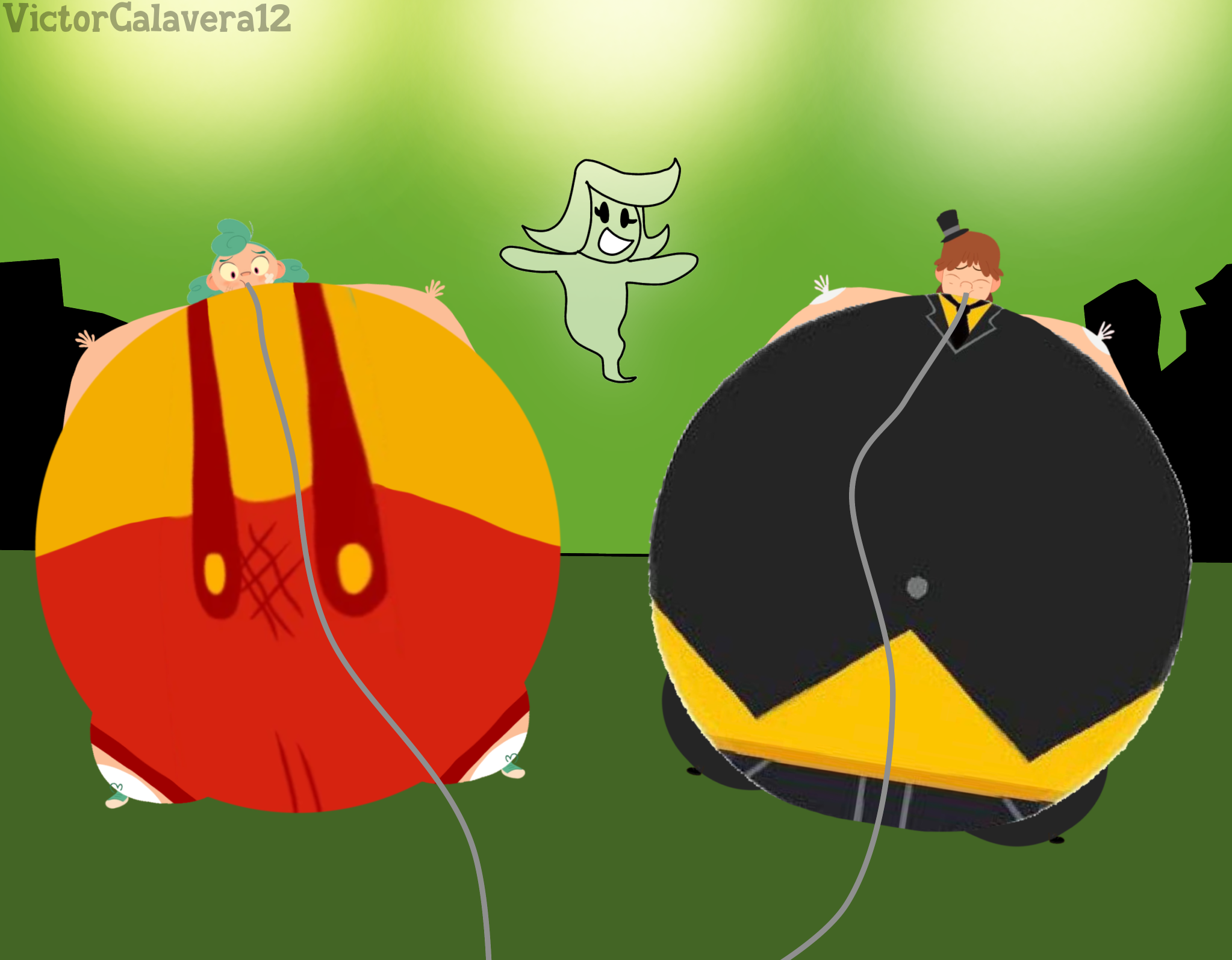 Magic Inflation Nikki and Harrisons Magic Inflation by VictorCalavera12 on DeviantArt